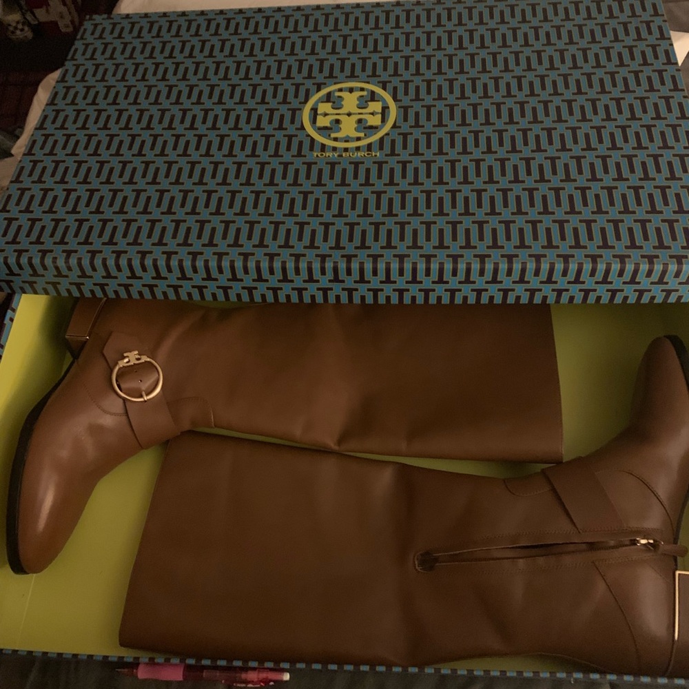 Brand new Tory Burch Sofia riding boots